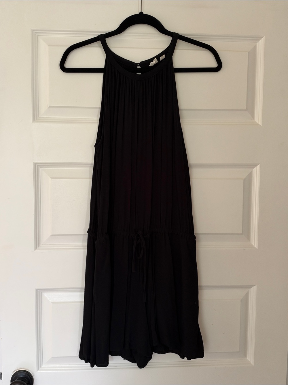 Black Gap Drop Waist Romper